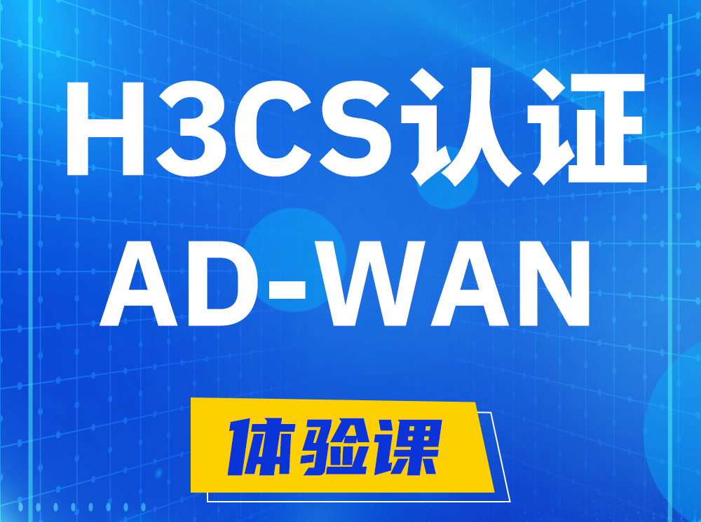 平阳H3CS-AD-WAN解决方案专家认证培训课程